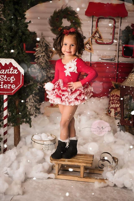 Winter Camper Decorated (Extra Lights)