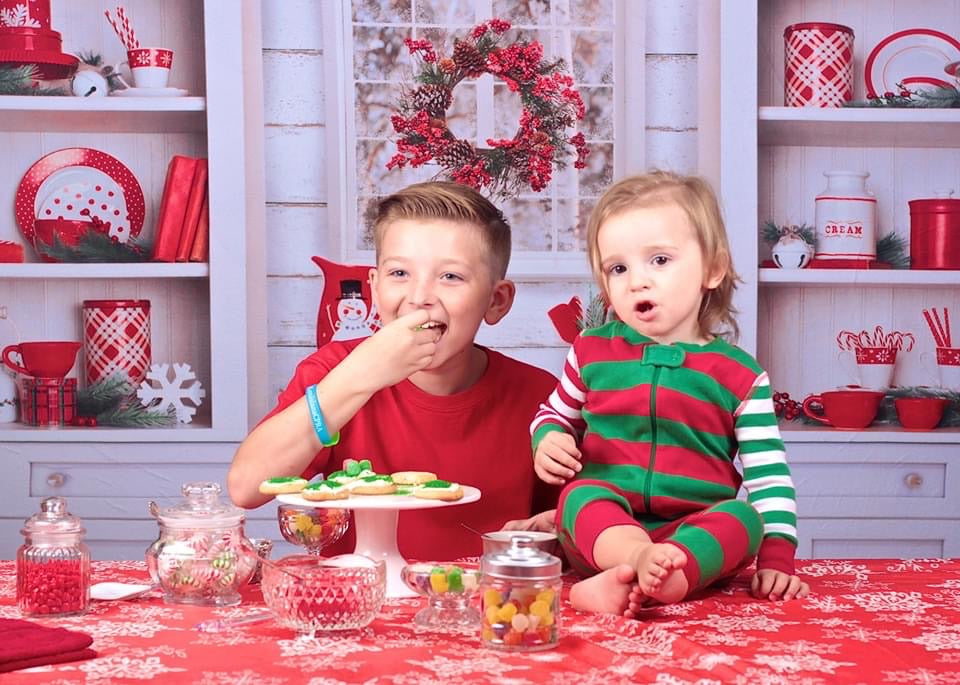 Simple Christmas Kitchen