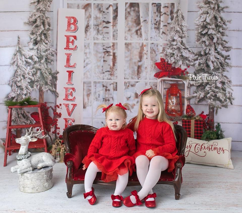 Simple Christmas Window