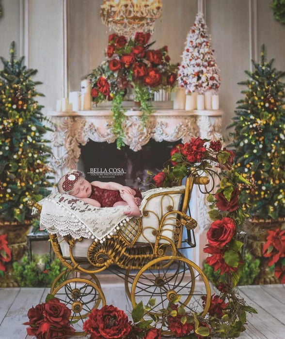 Christmas Elegance Fireplace