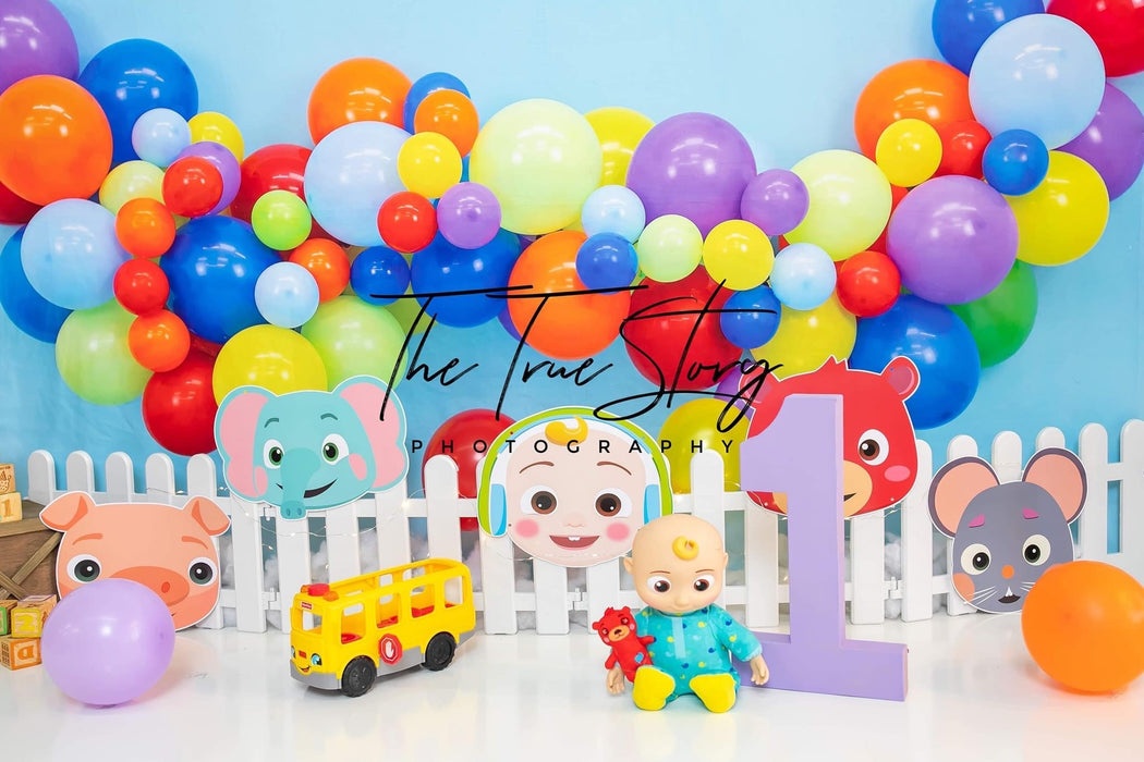 Primary Balloon Garland