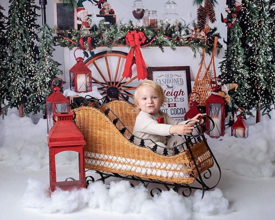 Hot Cocoa Stand with Lights