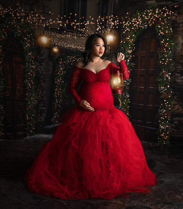 Old City Christmas Left Street