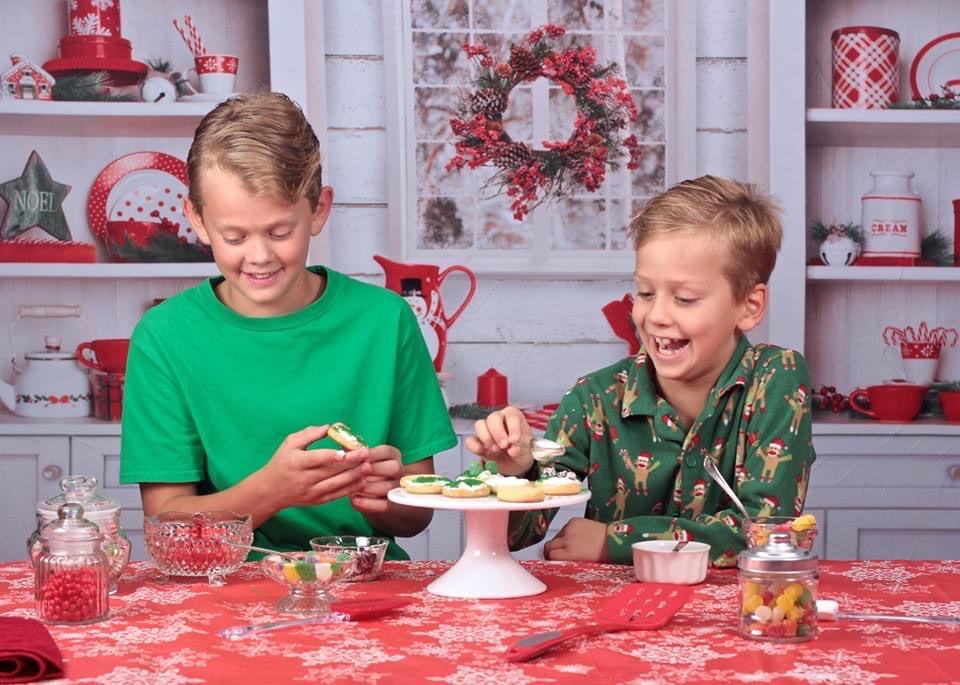 Simple Christmas Kitchen