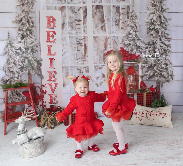 Simple Christmas Window