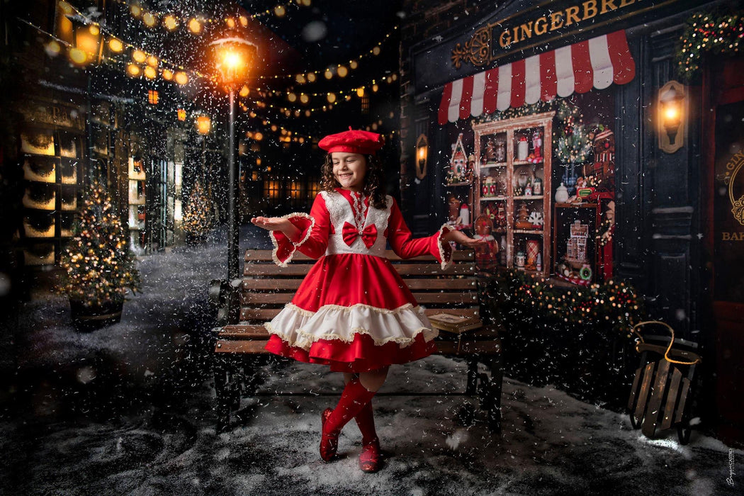 Magical Main Street Gingerbread (Large Door) and Holiday Street Room