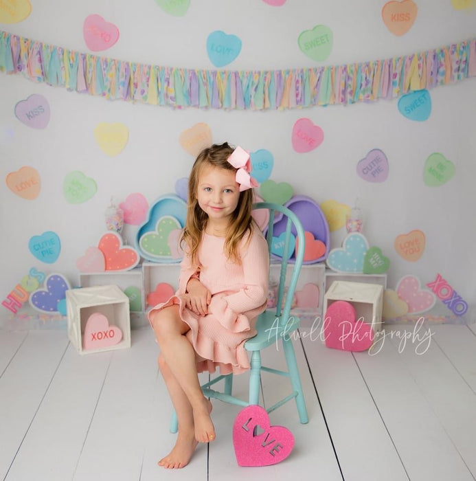 Sweet Colorful Hearts