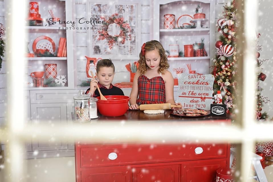 Simple Christmas Kitchen