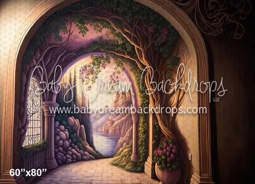 Lantern Princess Painted Wall (MD)