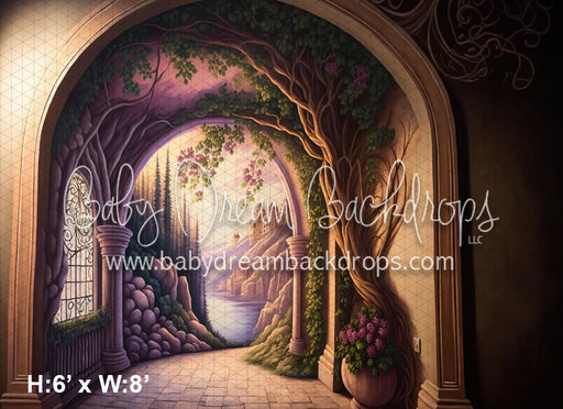 Lantern Princess Painted Wall (MD)
