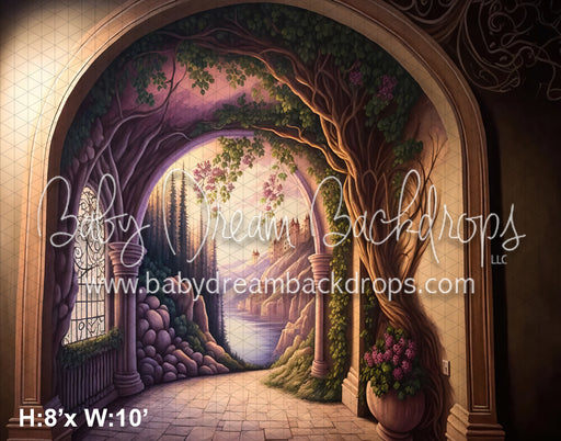 Lantern Princess Painted Wall (MD)