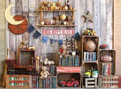 Let's hear it for the boys 60x80  