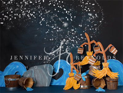 March of the Brooms - add your own Mickey 60hx80w JR