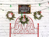 Merry and Bright  Headboard 6x8 FULL BD  