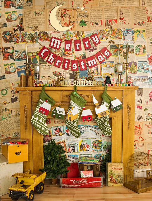 Merry Vintage Christmas 60x80  