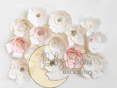 Nicole's Paper Blooms 60hx80W NS  