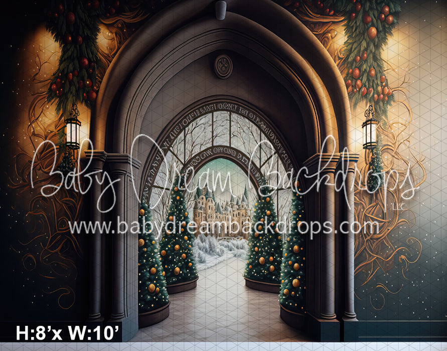 Painted Christmas Ballroom Wall (MD)