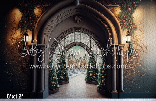 Painted Christmas Ballroom Wall (MD)