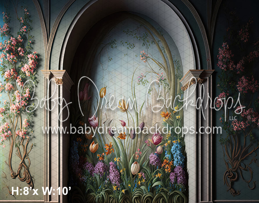 Painted Spring Elegance Wall (MD)