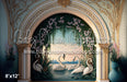 Painted Swans Ballroom Wall (MD)