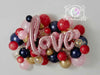 Pink Love Balloons Lights