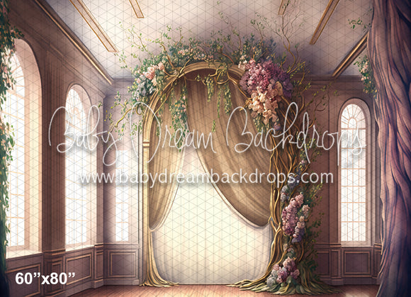 Romantic Painted Spring Arch (MD)