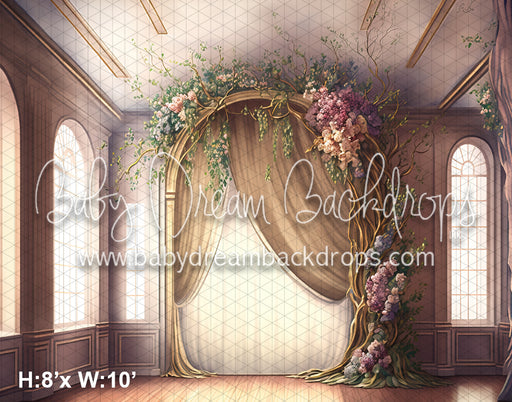 Romantic Painted Spring Arch (MD)