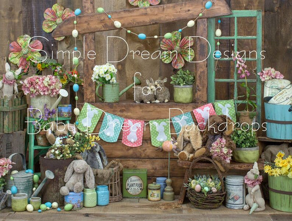 Rustic Easter Stand 60Hx80W SD