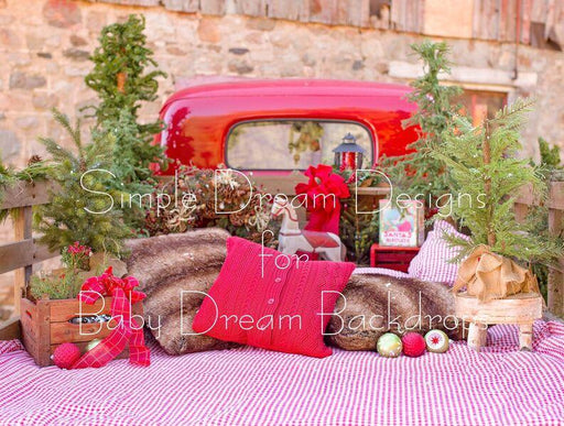 Santa's Flatbed - 60x80