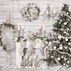 X Drop shabby chic christmas