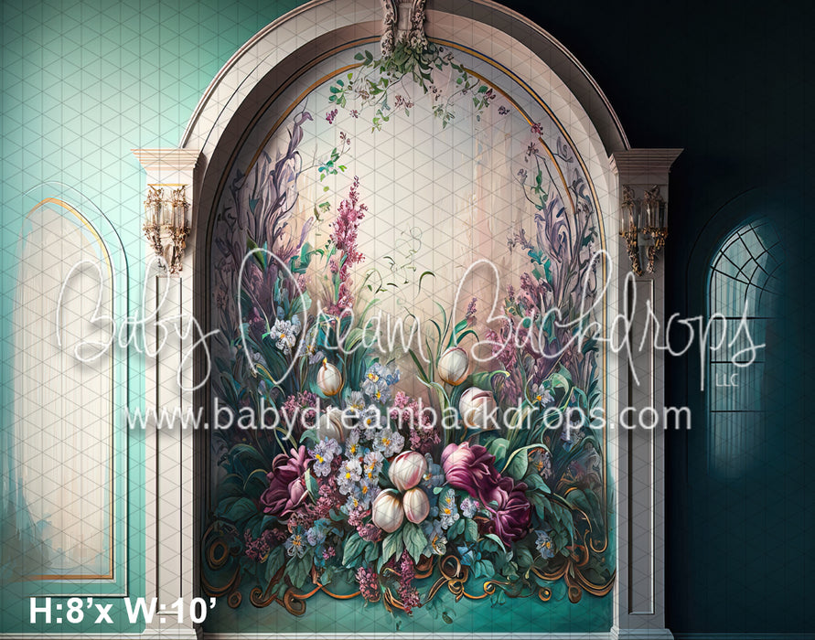 Soft Jewel Tones of Spring Wall (MD)