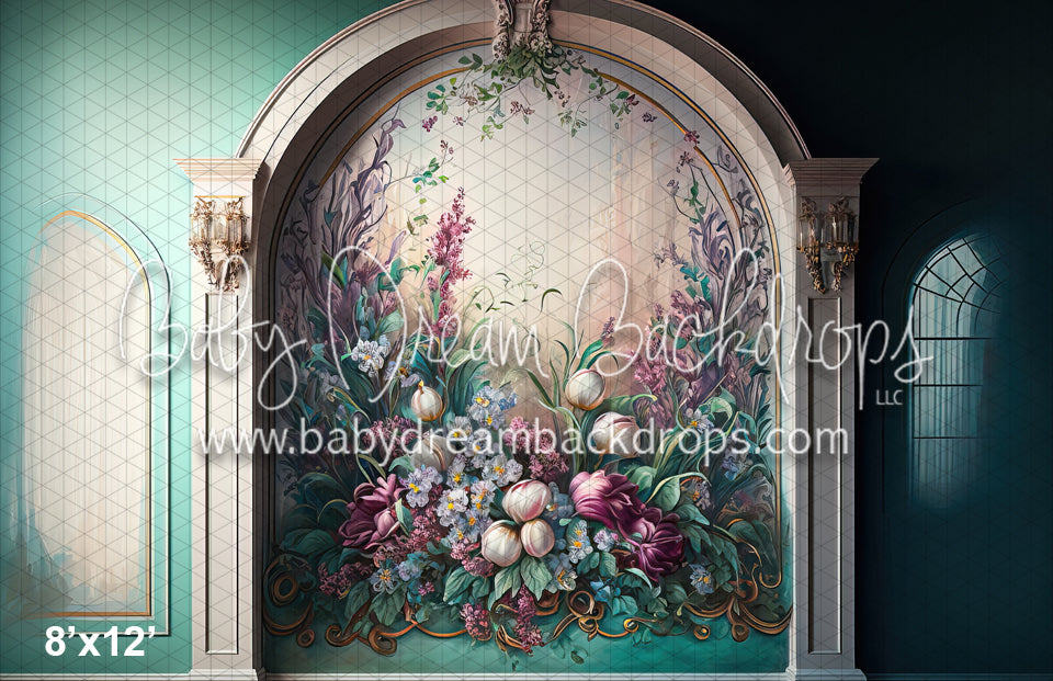 Soft Jewel Tones of Spring Wall (MD)