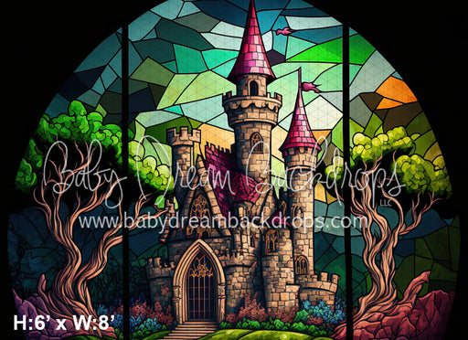 Stained Glass Castle Arch (MD)