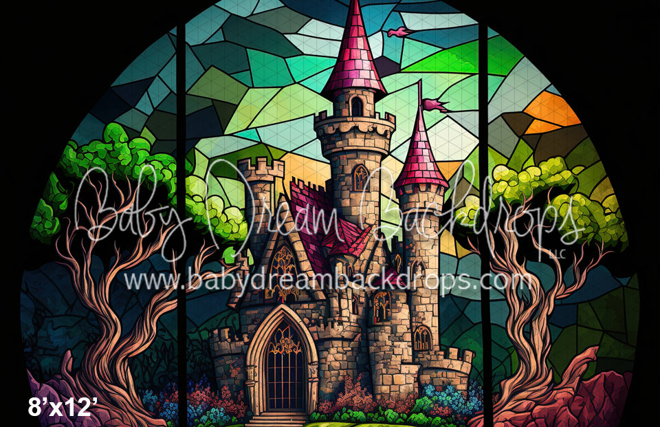 Stained Glass Castle Arch (MD)