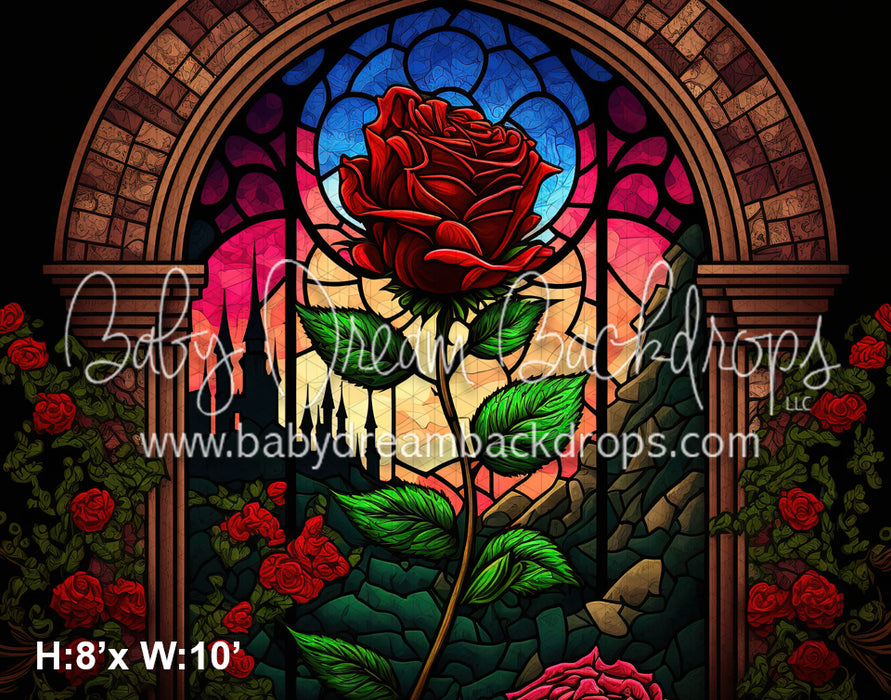 Stained Glass Collection - Magic Rose (MD)