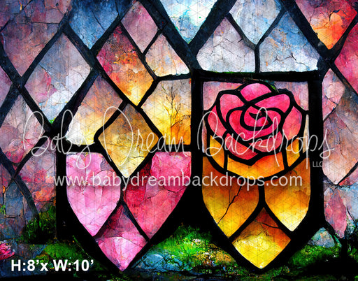Stained Glass Collection - Princess Rose (MD)