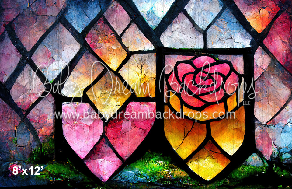 Stained Glass Collection - Princess Rose (MD)