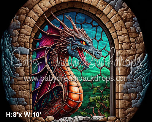 Stained Glass Dragon (MD)