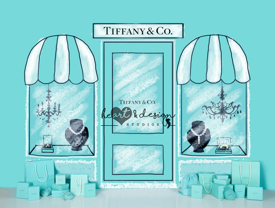 Tiffany Shopping Spree with Bags 6x8 MR