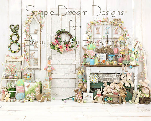 Grandmas Porch Easter Pastel 8x10 SDD 