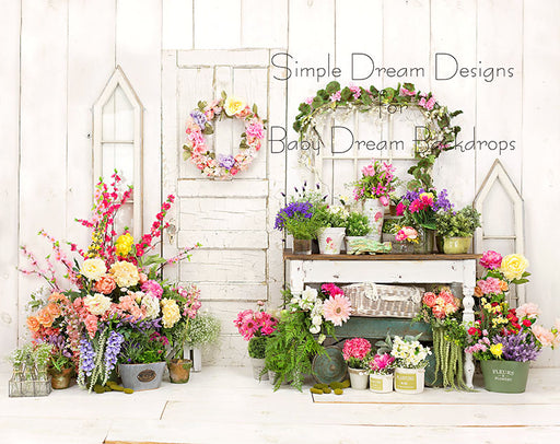 Grandmas Porch Floral 8x10 SD 