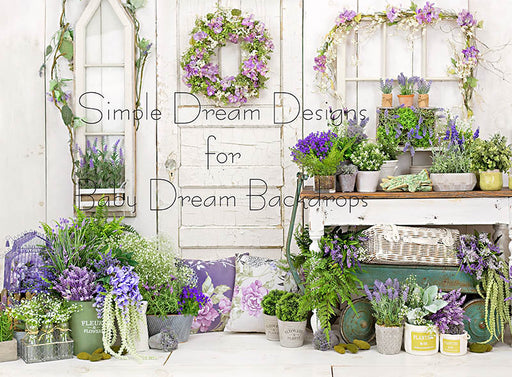 Grandmas Porch Lavender 6x8 SD  